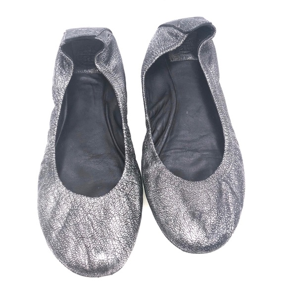 Tory Burch flats leather size 9 M - Picture 2 of 7